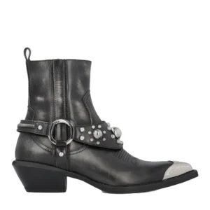 Pinko Stivaletto Tex 07 Ankle Boot Brushed Calf Black SD0195P056Z99