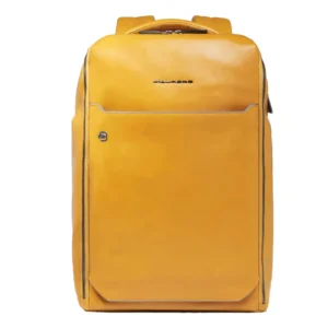 Piquadro Zaino 2 comparti in pelle porta PC 14'' CA6591B2 G Giallo