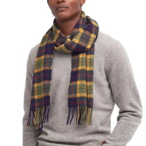 BARBOUR Lambswool sciarpa uomo USC0001 GN31