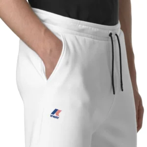 K-Way Le Vrai Creuse HV Poly Co Pantaloni sportivi uomo K3115EW 001 White