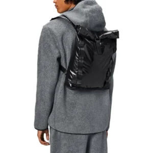 Rains backpack Sibu Rolltop Rucksack Mini 14740 Black