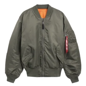 Alpha Industries Giubbino uomo MA-1 100101 432 Vintage Green