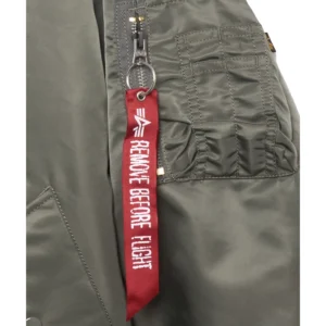 Alpha Industries Giubbino uomo MA-1 100101 432 Vintage Green