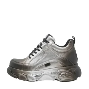 Buffalo Sneakers Donna CORIN CHAIN BUTTERFLY Black Silver 1636210 C5