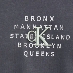 Calvin Klein T SHIRT uomo girocollo J30J326871BAN Grigio