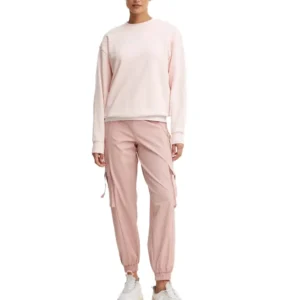 Guess Aurlie Cargo Pantaloni donna V4YB06 WG982 G6J6 Rosa