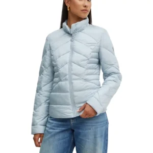 Guess Giacca Piumino donna Juliane W4YL39 WGAE2 G7P4 Azzurro