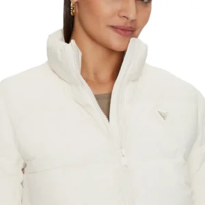 Guess Giacca Piumino donna New Claudia V4YL03 WFUD0 D001 Bianco