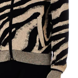 Liu Jo Maglia Zip TF4103MS49IECS A4268 Nero Rose Gold