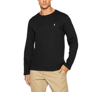 Polo Ralph Lauren Maglietta in jersey Crew Sleep Top 714844759001 Black