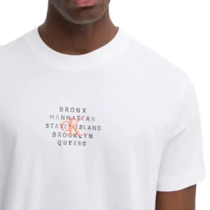 Calvin Klein T SHIRT uomo girocollo J30J326871YAF Bianco