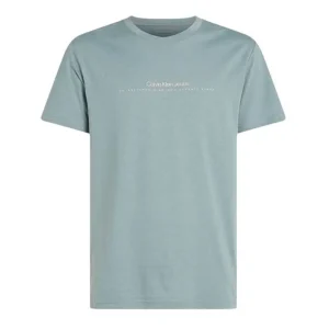 Calvin Klein T shirt uomo MINIMAL LOGO J30J327075PC2 Azzurra