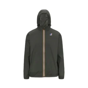 K-Way Giacca Cappuccio Le Vrai 4.0 Claude K2123ZW WMR GREEN BLACKISH