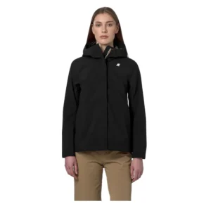 K-Way Giacca Media Donna Madalina Bonded Jersey K3137GW USY Black Pure