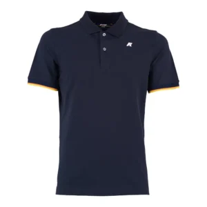 K-Way Uomo Polo Vincent Pique K1125BW K89 blue depth