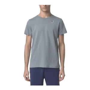 K-Way Uomo T Shirt Edouard K007Je0 WA9 GREY MD