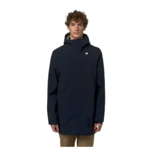 K-Way Uomo Tommy Bonded Jersey K5126SW K89 Blue Depth