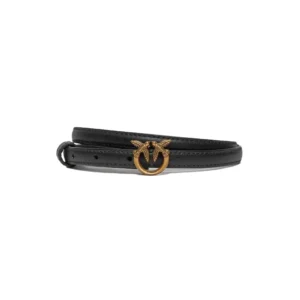 Pinko Belt Love Berry H1 Belt seta 102148 A0F1 Z99Q Black Gold