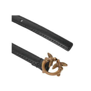 Pinko Belt Love Berry H1 Belt seta 102148 A0F1 Z99Q Black Gold2