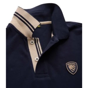 Blauer POLO LOGATA OAKLAND 25SBLUT02306 6801 888 Blu