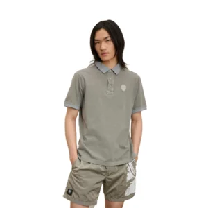 Blauer POLO TINTA IN CAPO DEVITT 25SBLUT02346 7132 937 Grigio