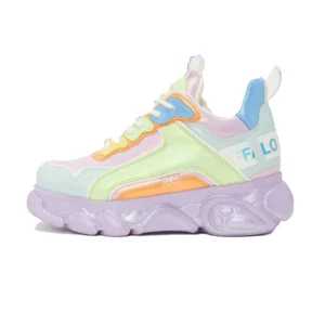 Buffalo Sneakers cld chal vegan 1636379 xe Purple Multicolor