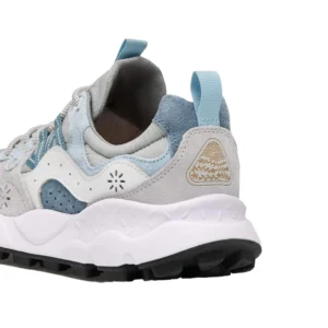 Flower Mountain sneakers uomo Yamano 3 Man Suede Nylon Grey 0012017816142B71