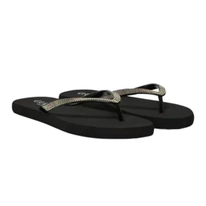 Guess Infradito Flip Flop Rhinestone E5GZ05 BB00F JBLK Jet Black