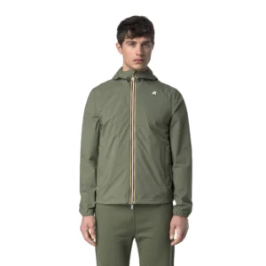 K-Way JACK STRETCH NYLON JERSEY Uomo K3123UW V15 Green Lichen