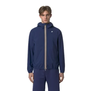 K-Way Jack Stretch Dot Giacca corta uomo K5127QW 867 BLUE DEEP COBALT