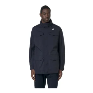 K-Way MANUEL STRETCH NYLON JERSEY H8135HW K89 BLUE DEPTH