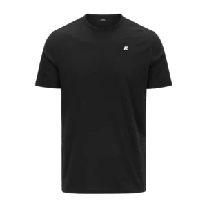 K-Way Uomo T Shirt Odom Jersey K7125UW USY Black Pure