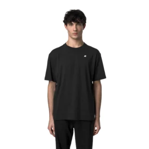K-Way Uomo T Shirt Solo Jersey K3136CW USY Black