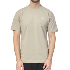 Vans T Shirt Left Chest Logo London Fog VN0A3CZEZUJ1 Beige