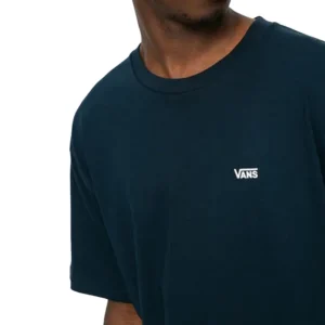 Vans T Shirt Left Chest Logo VN0A3CZENAV1 Navy White