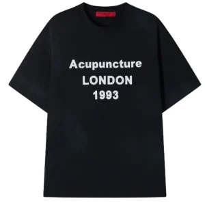 Acupuncture T Shirt Graphic HTCM306603111 Black