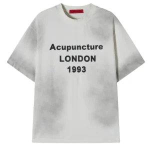 Acupuncture T Shirt Graphic HTCM306603123 Light grey