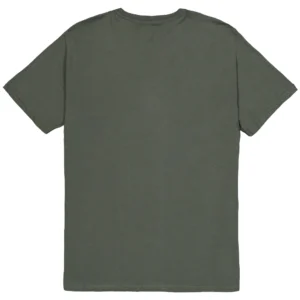 Alpha Industries T shirt uomo Basic Small Logo 188505 142 dark olive