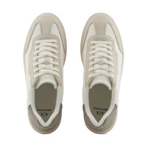 Armani Exchange Sneakers uomo English XUX250 XV948 U641 Off White roasted