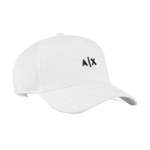 Armani Exchange cappello con visiera uomo 954112 CC571 00010 Bianco