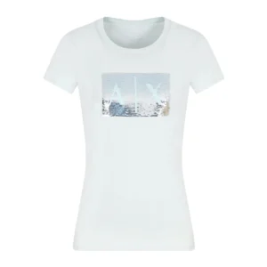 Armani Exchange t shirt donna 8NYTDL YJ73Z U9093 Reflection