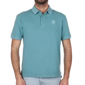 Blauer POLO TINTA IN CAPO DEVITT 25SBLUT02346 7132 861 acqua