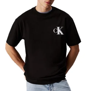 Calvin Klein T shirt uomo Bold CK J30J327475BEH Black