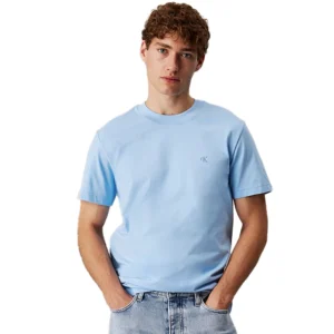Calvin Klein T-shirt uomo Heavy regular J30J326683CBR Blue Bell