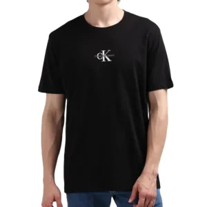 Calvin Klein T-shirt uomo Monologo Tee J30J325649BEH Black