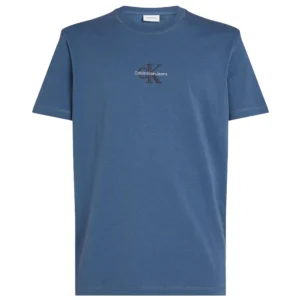 Calvin Klein T-shirt uomo Monologo tee J30J325649CK1 Vintage Indigo