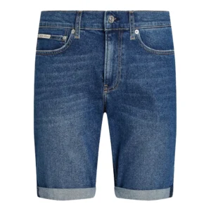 Calvin Klein bermuda jeans uomo Slim J30J3271841BJ Denim Dark