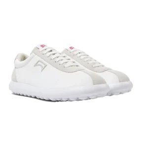 Camper Pelotas XLite Sneakers bianche in PET riciclato e nabuck K101019 001 White
