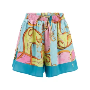 Guess Short E5GD04 WH4V0 P7WO Chains Acqua