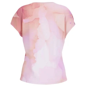 Guess T-Shirt Donna Kimono Tee W5RI09 K68D2 F0D9 Cream White Multi